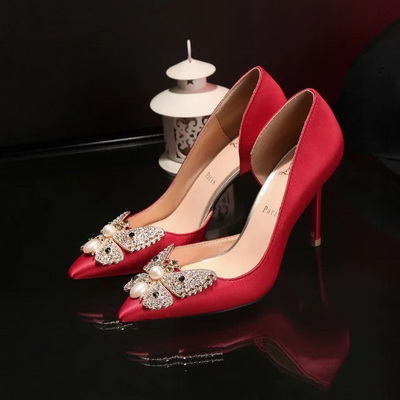 Christian Louboutin Shallow mouth stiletto heel Shoes Women--040
